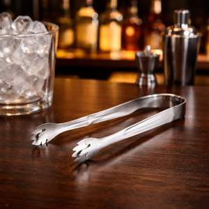 Pinzas para Hielo de Barra Premium con Agarre Fuerte, Mango Ergonómico, Servicio Higiénico para Cócteles, Fiestas en Casa y Bares - Product Image 3
