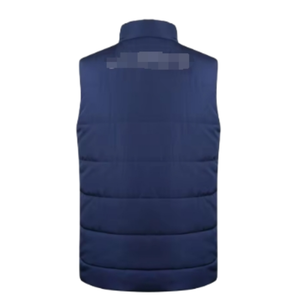 Chaleco Acolchado Sin Mangas Unisex Personalizado al por Mayor, Chaleco Ligero y Cálido para Invierno, Senderismo al Aire Libre, con Cuello Alto y Logotipo Frontal - Product Image 4