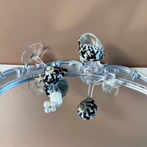 Bicchieri Artigianali <span class=keywords><strong>in</strong></span> Conchiglia Naturale Verticale - Calici da Vino e Portacandele <span class=keywords><strong>in</strong></span> Conchiglia a Doppio Uso, Elegante Decorazione Costiera per la Casa, Pasqua - Product Image 3