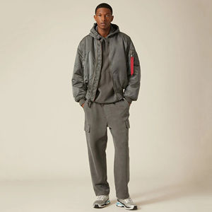 Blouson Bomber Homme Personnalisé avec Logo de Haute Qualité 2024, Blouson Bomber en Coton Slim Fit Stylé OEM, Vêtements d'Extérieur pour Hommes - Product Image 5