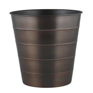 Cubo de basura de diseño moderno, acabado antiguo de cobre, diseño de lujo, decoración del hogar y la Oficina, cubo de basura, precio de cantidad a granel - Product Image 2