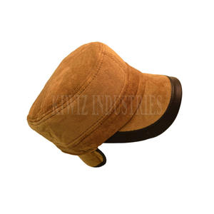 ¡Novedad de 2024! Sombrero de béisbol de pana de 6 paneles de malla para hombre, sombreros de béisbol de PANA con parche sólido a la venta - Product Image 3