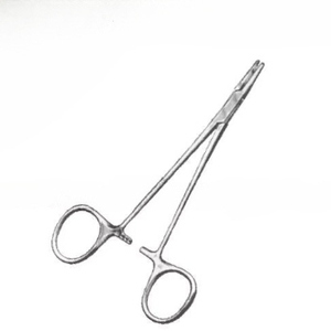 Porte-aiguille Helsey en acier inoxydable personnalisé Mâchoires lisses 13cm Instruments porte-aiguilles chirurgicaux de qualité supérieure - Product Image 5
