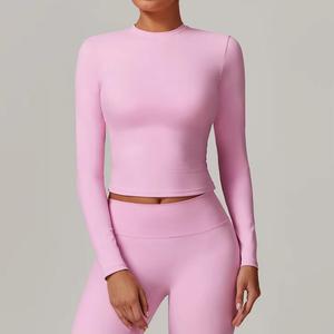 2026 venta al por mayor ropa Premium señoras gimnasio Fitness deporte ropa de entrenamiento ropa deportiva sin costuras mujeres ropa deportiva conjunto de traje de Yoga - Product Image 5