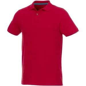 Chemises promotionnelles Polo Beryl pour hommes à manches courtes en tissu recyclé biologique - Product Image 5
