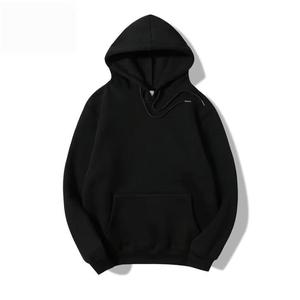 Sudadera de talla grande para hombre, sudaderas con capucha, Jersey, sudaderas con capucha de lana, sudaderas con capucha en blanco de gran tamaño, logotipo personalizado básico, mezcla de algodón - Product Image 3