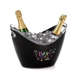 Handmade Metal Simple Minimal Bottle Wine Champagne Chiller Bulk Supplies for Party Restaurants <b>Beverage</b> <b>Tubs</b> <b>Ice</b> <b>Buckets</b> - Product Image 3