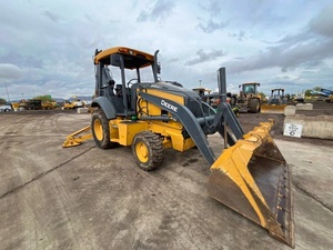 รถตักล้อยาง John Deere 310LEP ปี 2022 มือสอง รุ่น 310 SJ รถแบคโฮ รถตักหน้า 9 ตัน เครื่องยนต์ Cummins ปั๊ม เกียร์ ผ่านการทดสอบและตรวจสอบแล้ว - Product Image 4