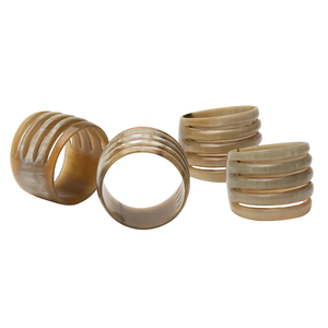 Rond de serviette de table décoratif de qualité supérieure rond de serviette en corne de buffle dernière conception meilleure vente pour la maison hôtel - Product Image 2