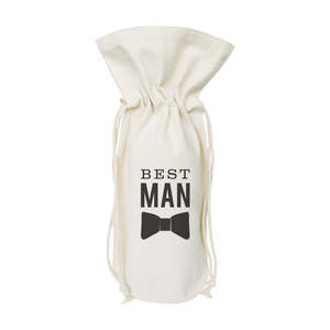 Sac à vin en toile de coton pour le témoin - Product Image 1