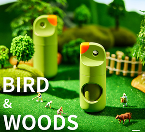 ELEVE Portable Biodegradable Plastic Simple <b>Pet</b> <b>Waste</b> Bag Dispenser Set <b>Disposable</b> Poop Bags for Dogs Cats Small Animals-Model - Product Image 5