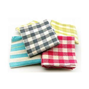 Copos de nieve grandes de primera calidad bordados Feliz Navidad 100% algodón orgánico altamente absorbente Golf blanco toallas de cocina de la India - Product Image 4