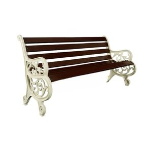 Industrial cast iron & wooden garden <b>bench</b> for home hotel garden outside park seating patio <b>bench</b> outdoor and <b>indoor</b> furniture - Product Image 4