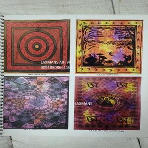 Queen Size Bed Sheets/<b>Wall</b> Hanging <b>Tapestry</b> Multi-Colour Mix Designs Printed Multi-Prints Woven in India-Wholesale Supplier - Product Image 1
