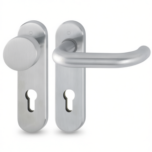 ชุดฝาครอบเตาผิงสั้น Paris E58/353K/138Z สแตนเลสสตีล F69 PZ ชุดเปลี่ยนแบบโค้งมนสำหรับเตาผิง ผลิตภัณฑ์ HOPPE - Product Image 3