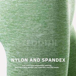 Ensemble de soutien-gorge de Legging de Sport à motif solide léger pour femmes vêtements de Fitness respirants personnalisés pour les Sports de plein air taille élastique Yoga - Product Image 6