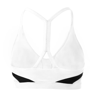 Customizable High- Sports Bra for Women Breathable Square Neck High Support Removable Pads Cut-out Design Washed Finish - Product Image 4