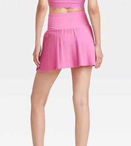 Jupe d'entraînement pour femmes jupe athlétique taille haute avec short intégré tissu doux à séchage rapide pour Fitness Tennis Golf - Product Image 2