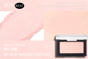 Dinto Blur-Finish All That Moments Blusher 501 Joyeux Orwell Couleur de joue naturelle mate douce et durable - Product Image 2