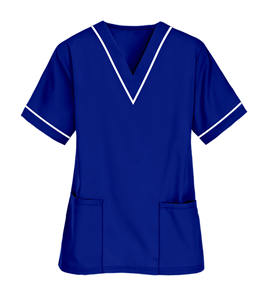 Uniformes de hospital de algodón XRAY de alta calidad, bata quirúrgica de estilo, sublimación impresa, logotipo personalizado, uniforme de enfermería reutilizable - Product Image 3