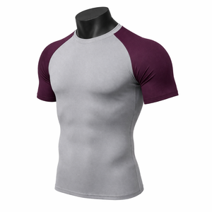 Camiseta de Compresión para Hombre, Camiseta Deportiva de Alto Rendimiento, Absorbe la Humedad, Soporte Muscular - Product Image 4