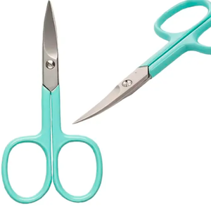 ANAAIF, las mejores tijeras de manicura rosa para uñas, tijeras para cutículas de alta calidad, hoja afilada curvada de acero inoxidable para herramientas de corte de uñas - Product Image 3