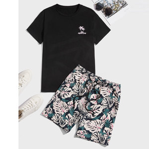 Conjunto de Pantalones Cortos Deportivos Personalizados de Alta Calidad para Hombre, Casuales, Transpirables, de Verano, 100% Algodón, Tejido de Rizo, Secado Rápido, Tallas Grandes, Estilo Urbano - Product Image 3