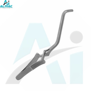 Abrazaderas quirúrgicas ALMAC Gregory Bulldog, puntas atraumáticas manuales para una gestión eficiente de vasos, situaciones quirúrgicas desafiantes - Product Image 3