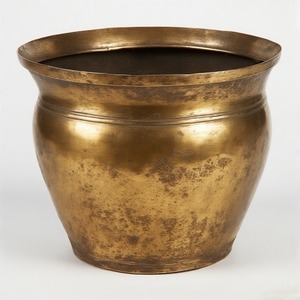 Jardinière de jardin galvanisée FadedForge avec garniture rivetée pour la maison jardin Pot de fleur en métal antique pour usage décoratif - Product Image 1