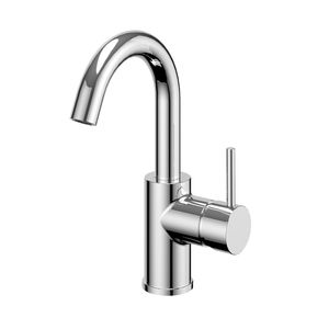 Installazione rapida rubinetto lavabo a leva singola Jazz Art con pacchetto Chrome dei rifiuti Click-Clack - Product Image 1