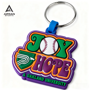 AIFRAN Vente en gros de patchs en PVC caoutchouc gaufré de qualité supérieure et de porte-clés avec livraison rapide. - Product Image 2