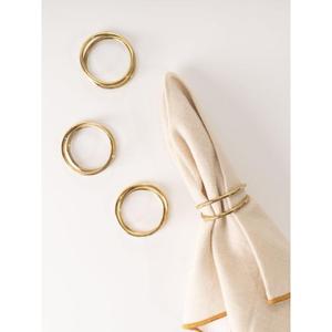 Servilleteros de latón Premium con encanto rústico con detalles únicos para complementar su tema de Decoración de mesa de granja - Product Image 6