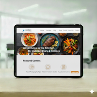 Blog de alimentos o diseño de sitios Web de recetas Agencia de desarrollo Web asequible en EE. UU. Entrega de soluciones en línea confiables y efectivas