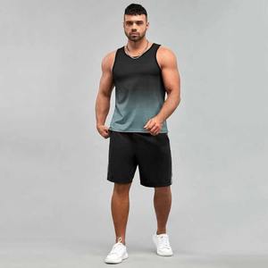 Camiseta sin mangas de algodón para hombre, estampado de estilo muscular, tejido de punto transpirable de secado rápido, nuevo diseño para entrenamiento, gimnasio, ropa informal personalizada - Product Image 1