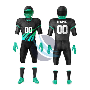 Nouveau design maillot de football américain personnalisé pas cher Sports & Vêtements d'entraînement uniformes de football américain - Product Image 5