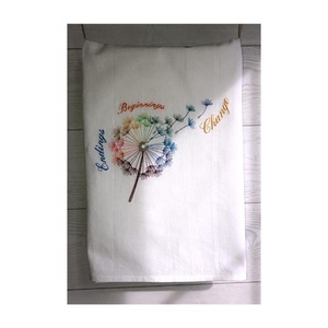 Pur coton grand-mère cuisine Jacquard brodé personnalisable Super absorbant Durable ménage nettoyage torchon outils - Product Image 5