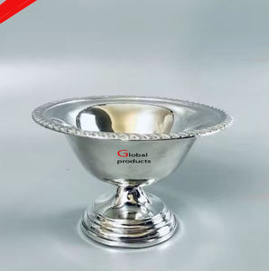 ชามเสิร์ฟผลไม้แบบแห้งทำจากสแตนเลสสตีลทำจากโลหะสีทองสำหรับโรงแรมบ้านและร้านอาหารเป็นเอกลักษณ์ - Product Image 3