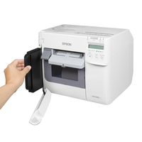 Imprimante d'étiquettes de bureau à jet d'encre ColorWorks C3500 - Garantie 1 an - Coupeur automatique - Ethernet/USB - Vitesse d'impression couleur 103 mm/secondes