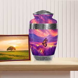 Urne funéraire de conception moderne pour les cendres adultes, les hommes et les femmes. - Product Image 4