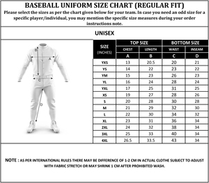 Conception personnalisée unisexe Baseball/Softball uniforme ensemble 100% Polyester antibactérien respirant tissu impression numérique logo multiple - Product Image 6