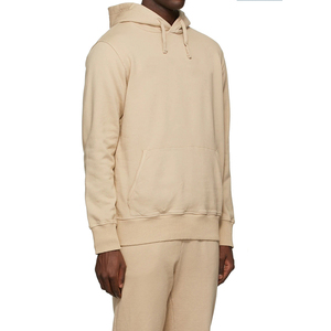 custom <b>men's</b> <b>pullover</b> hoodies casual high quality 100% organic cotton oversized blank heavyweight hoodies <b>for</b> <b>men</b> - Product Image 2