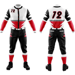 Uniforme de béisbol para partidos, transpirable, económico, de alta calidad, cómodo, con los mejores diseños. - Product Image 2