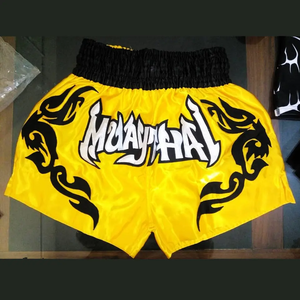 Ustom-pantalones cortos de boxeo para hombre, shorts de lucha personalizados - Product Image 3