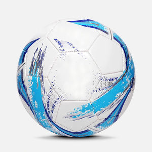 Ballon de football en cuir PU pakistanais personnalisé en gros, impression de logo personnalisée, ballon de football sportif, nouveau ballon de football en cuir personnalisé - Product Image 4