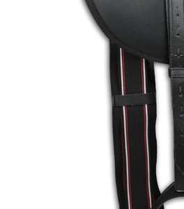 Selle de course en cuir occidental robuste Siège profond Arbre renforcé Selle équestre haut de gamme confortable - Product Image 4