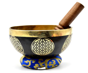 Bol universel fait à la main pour bol chantant de guérison sonore avec percuteur en bois pour les thérapies de guérison sonore de yoga de méditation à bas prix - Product Image 6