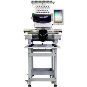 Nueva máquina de bordar industrial excelente de una sola cabeza 15 agujas ODM personalizado Support-PR10500X - Product Image 1