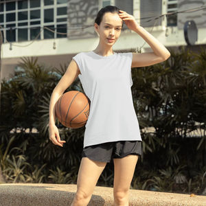 Ultifresh Sporty Performance Sports Unisexe Singlet 100% Polyester Respirant Évacuation de l'humidité Absorption de la transpiration 3D Tricoté ODM XL - Product Image 1