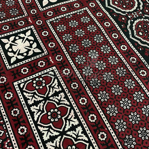 Bufanda Ajrak para adultos, envoltura bordada de algodón, diseño tradicional, elegante bufanda Ajrak para regalar - Product Image 2
