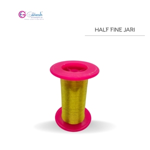 เส้นด้ายเย็บปักถักร้อย zari Jari kasab อินเดีย LC 1260โลหะโพลีเอสเตอร์เครื่องหมายการค้า Lurex สำหรับการทอผ้าและถักมือ - Product Image 2
